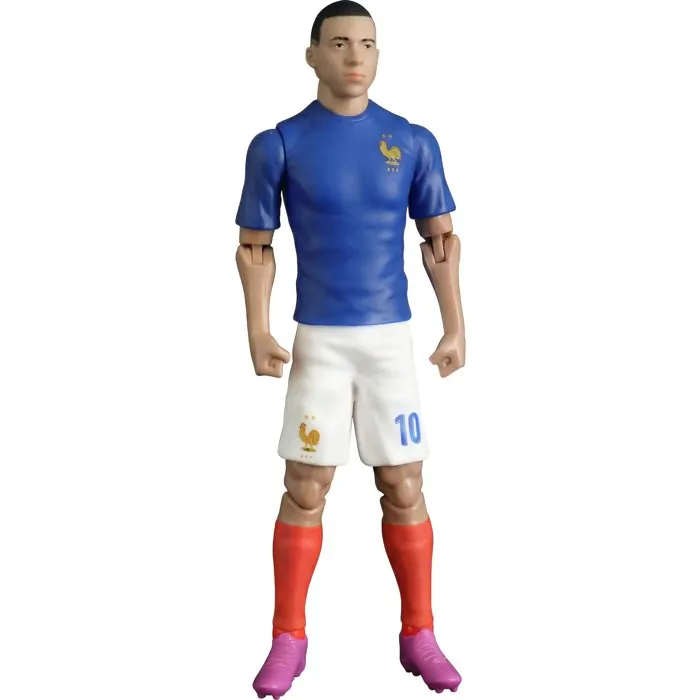 Megableu Figura Articulada Mbappé Número 10 de la Selección de Francia, 20 cm, Idioma Francés (MEG3760046781918) Megableu Figura Articulada Mbappé Número 10 de la Selección de Francia, 20 cm, Idioma Francés (MEG3760046781918)