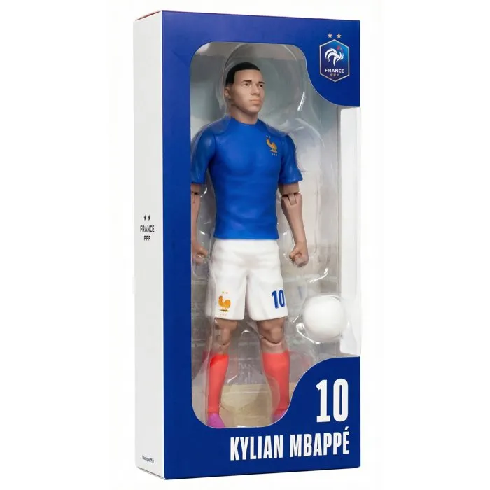 Megableu Figura Articulada Mbappé Número 10 de la Selección de Francia, 20 cm, Idioma Francés (MEG3760046781918) Megableu Figura Articulada Mbappé Número 10 de la Selección de Francia, 20 cm, Idioma Francés (MEG3760046781918)