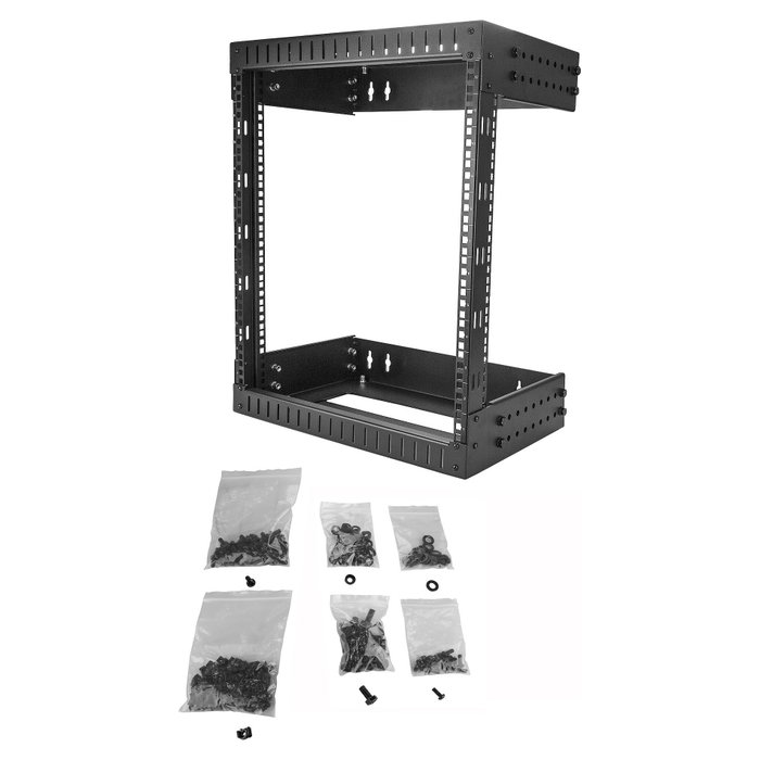 StarTech.com Rack de Servidores de Pared 12U Profundidad Ajustable 19 Pulgadas StarTech.com Rack de Servidores de Pared 12U Profundidad Ajustable 19 Pulgadas