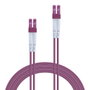 LINDY Cable de fibra óptica InfiniBand OM4 15 m LC/LC Rosa