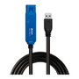 Lindy Extensión Activa USB 3.2 Gen 1 Pro 15m USB A Negro