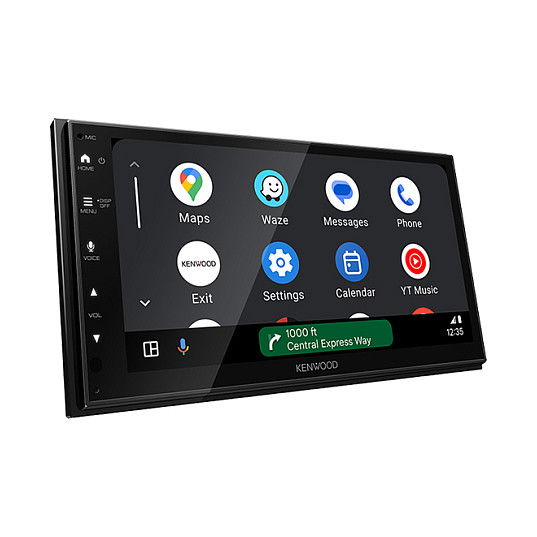 Kenwood DMX6523DAB Radio Coche 2 DIN Pantalla Táctil 6.8" 50W Bluetooth USB DAB+ Compatible Android Auto Apple CarPlay Negro