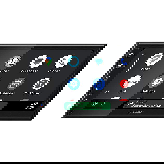 Kenwood DMX6523DAB Radio Coche 2 DIN Pantalla Táctil 6.8" 50W Bluetooth USB DAB+ Compatible Android Auto Apple CarPlay Negro