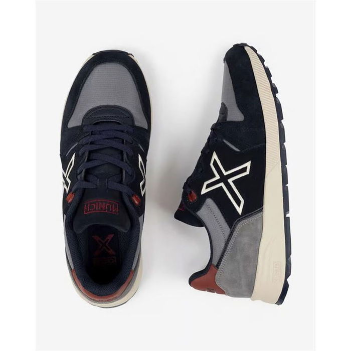 Zapatillas Casual Hombre Munich 1030 83 Azul L