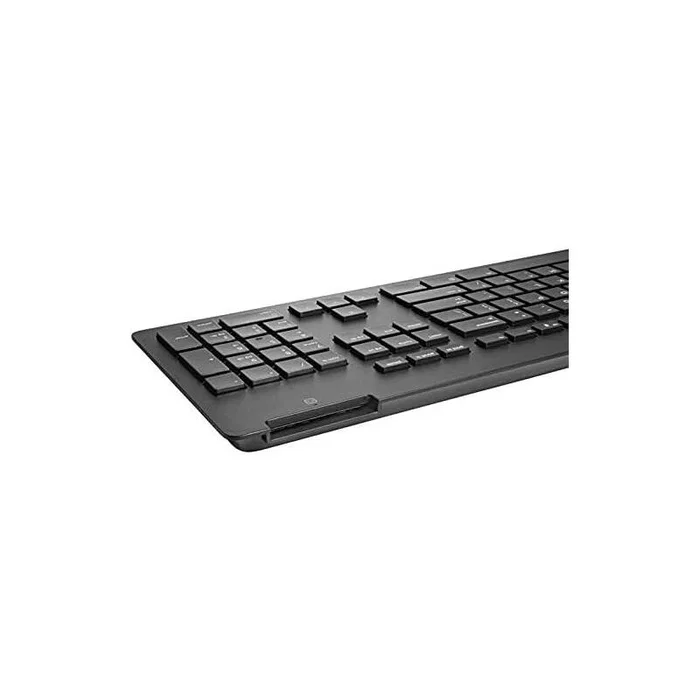 HP Teclado Business Slim Smartcard TPC-5001K Reacondicionado Español USB Negro