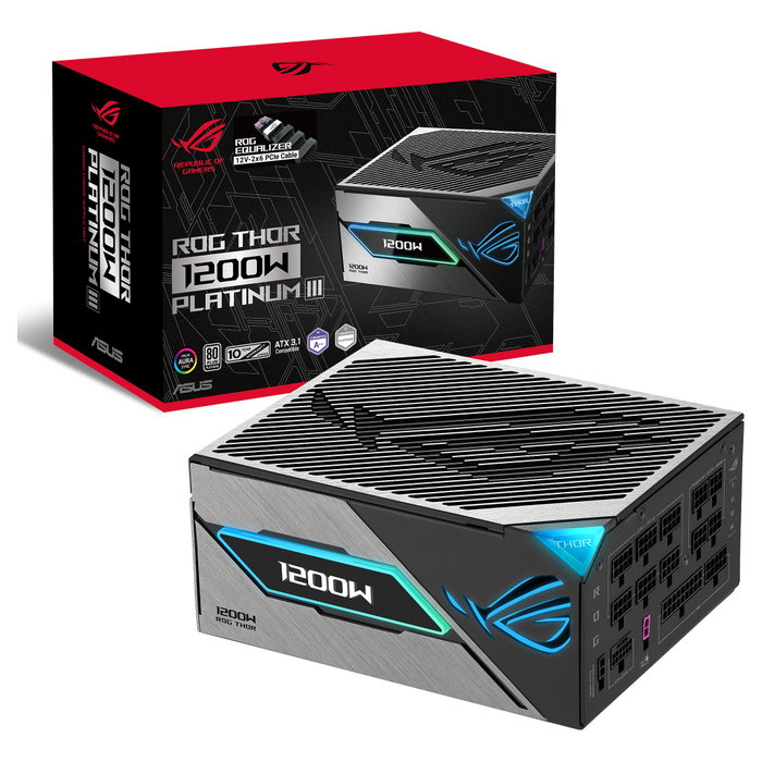 ASUS ROG -THOR-1200P3-GAMING-E 1200W 80+ Platinum ASUS ROG -THOR-1200P3-GAMING-E 1200W 80+ Platinum