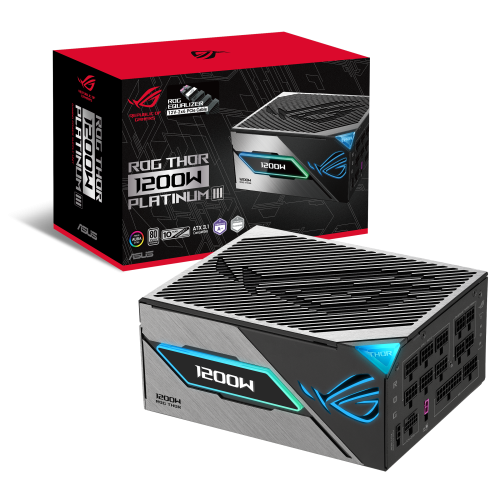 ASUS ROG THOR-1200P3-GAMING-E 1200W 80+ Platinum Negro
