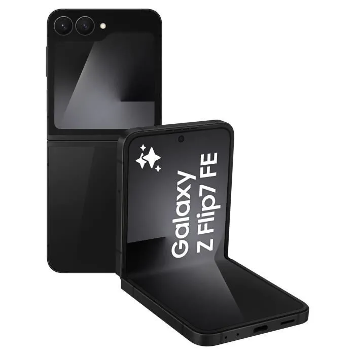 Samsung Galaxy Z Flip7 FE 5G Smartphone 128 GB Negro Samsung Galaxy Z Flip7 FE 5G Smartphone 128 GB Negro