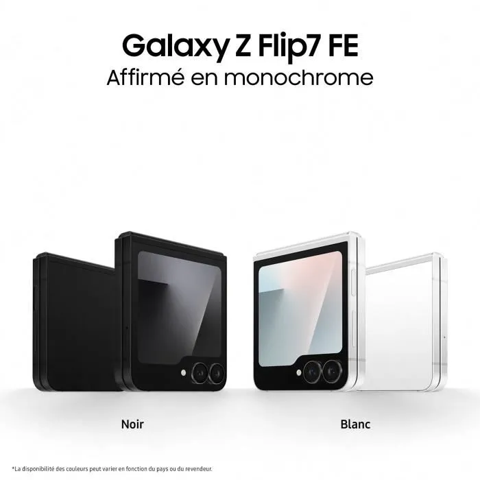 Samsung Galaxy Z Flip7 FE 5G Smartphone 128 GB Negro Samsung Galaxy Z Flip7 FE 5G Smartphone 128 GB Negro