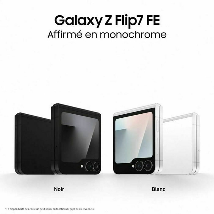Samsung Galaxy Z Flip7 FE 5G 128 GB Negro Samsung Galaxy Z Flip7 FE 5G 128 GB Negro