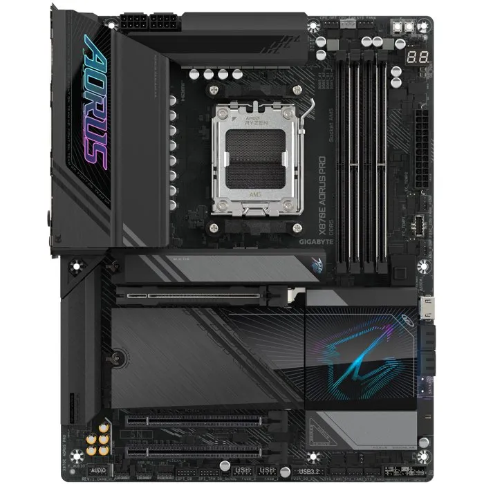 Gigabyte Placa Base X870E AORUS PRO - AM5, PCIe 5.0, DDR5, WiFi 7, USB4 - GIG4719331864866