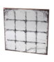 DKD Home Decor Espejo de Pared Ventana Envejecida Negro y Dorado