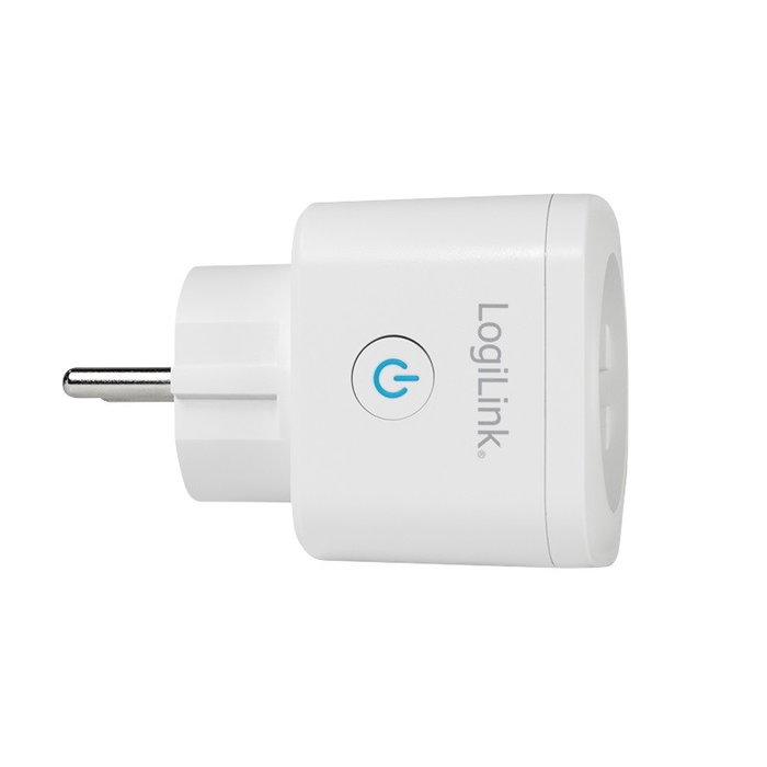 LogiLink WiFi Smart plug con medidor de potencia, compatible con Tuya, CEE 7/3