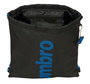 Bolsa Mochila con Cuerdas Kelme Jet black Negro 35 x 40 x 1 cm
