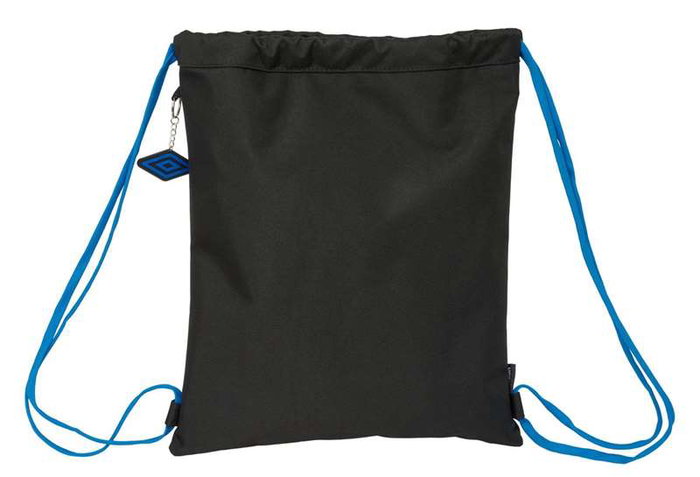 Bolsa Mochila con Cuerdas Kelme Jet black Negro 35 x 40 x 1 cm