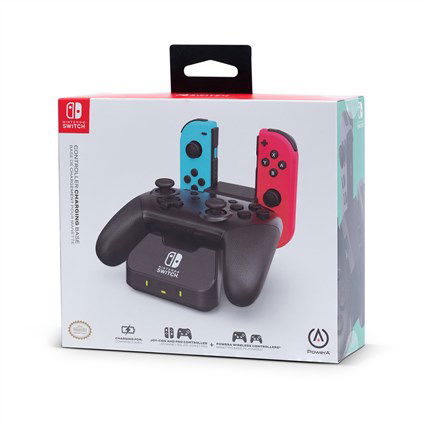 Power A 1525991-01 HUB de Carga para Nintendo Switch y Mandos Pro, Compatible con Joy-Cons y Mandos Inalámbricos PowerA Power A 1525991-01 HUB de Carga para Nintendo Switch y Mandos Pro, Compatible con Joy-Cons y Mandos Inalámbricos PowerA