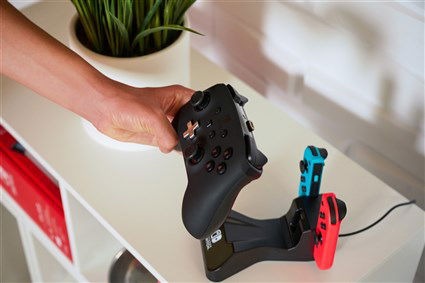 Power A 1525991-01 HUB de Carga para Nintendo Switch y Mandos Pro, Compatible con Joy-Cons y Mandos Inalámbricos PowerA Power A 1525991-01 HUB de Carga para Nintendo Switch y Mandos Pro, Compatible con Joy-Cons y Mandos Inalámbricos PowerA
