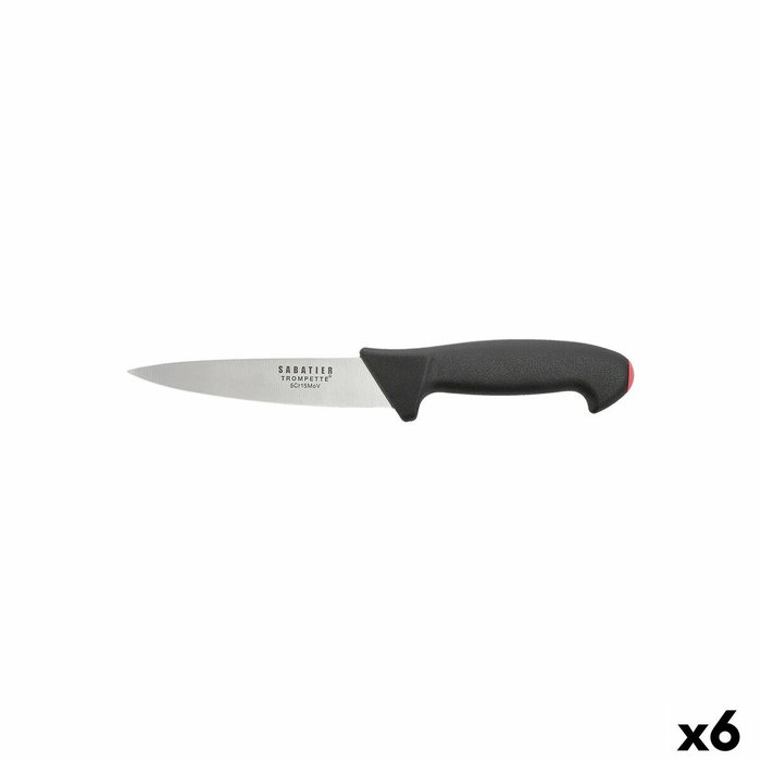 Sabatier Cuchillo para Sangrar Pro Tech 15 cm (6 Unidades) inevitablemente profesional, con mango ergonómico de baquelita soft touch.