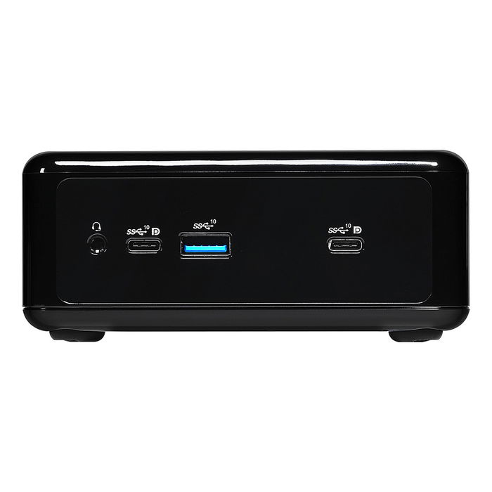 ASRock NUC BOX-1165G7 Barebone PC (NUC-Box-1165G7) - Intel Core i7-1165G7, 0.6 l, HDMI, USB-C, 2xLAN, DDR4, M.2, SATA, 90 W - Retail