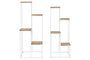 DKD Home Decor Repisa Blanco Natural Metal Abeto 40 x 100 x 40 cm Set de 2
