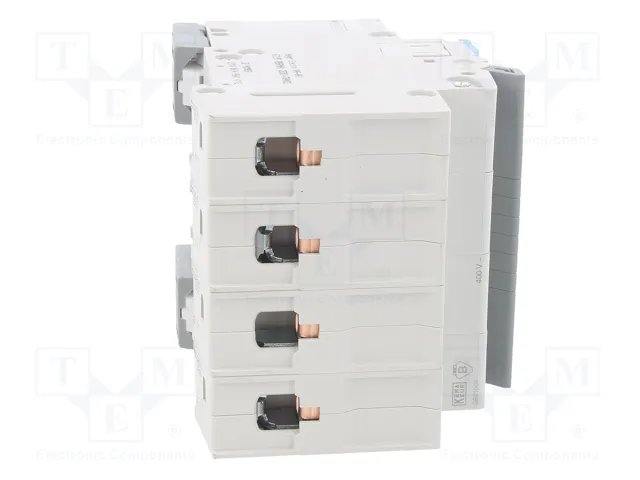 HAGER Interruptor magnetotérmico MCN 4 polos 25A 6kA