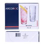 Caja 6 Vasos Altos Vidrio Brixton Arcoroc 31 cL