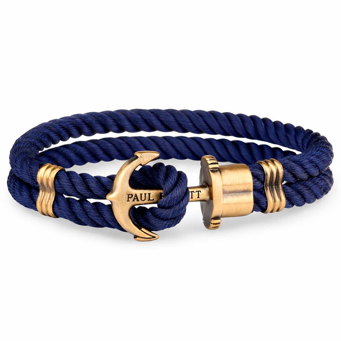 Paul Hewitt Pulsera de Tela Azul PH-N-N-M Paul Hewitt Pulsera de Tela Azul PH-N-N-M