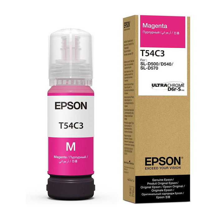 Epson C13T54C320 Tinta Magenta 70 ml para SureLab SL-D500 Epson C13T54C320 Tinta Magenta 70 ml para SureLab SL-D500