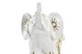 Figura Tropical DKD Home Decor Blanco Dorado 8 x 15 x 15 cm (2 Unidades)