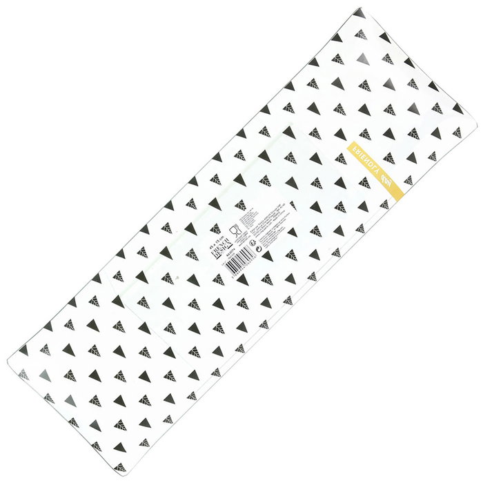 Totally Addict Bandeja Fuente Cristal Decorado Make A Wish Friendly day Love need 45x15x2,3 cm