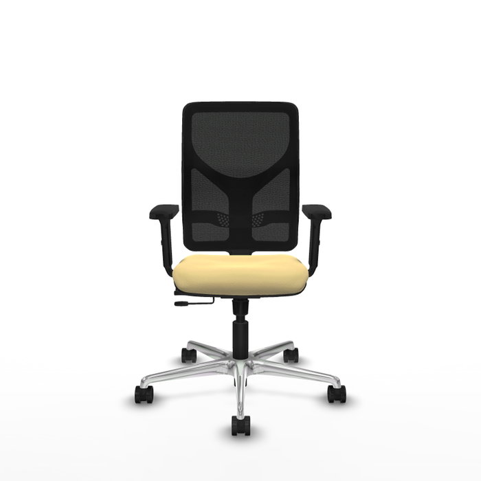PIQUERAS Y CRESPO Silla de oficina Motilla con mecanismo Sincro/Traslack Crema y Negro PIQUERAS Y CRESPO Silla de oficina Motilla con mecanismo Sincro/Traslack Crema y Negro