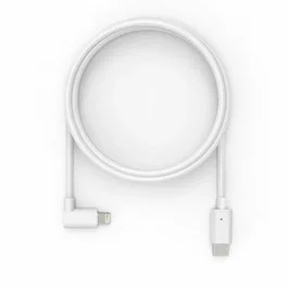 Compulocks 6FTC90DLT01 Cable de Conector Lightning a USB-C, 1.8m, Angular, Blanco, para iPhone
