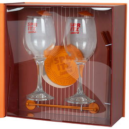 Cook Concept Caja-Libro 10 Piezas Spritz Dolce Vita Vidrio/Cristal Máquina