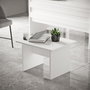 Hanah Home Vo10-W Juego de Muebles de Oficina Blanco Tablero de Partículas Recubierto de Melamina