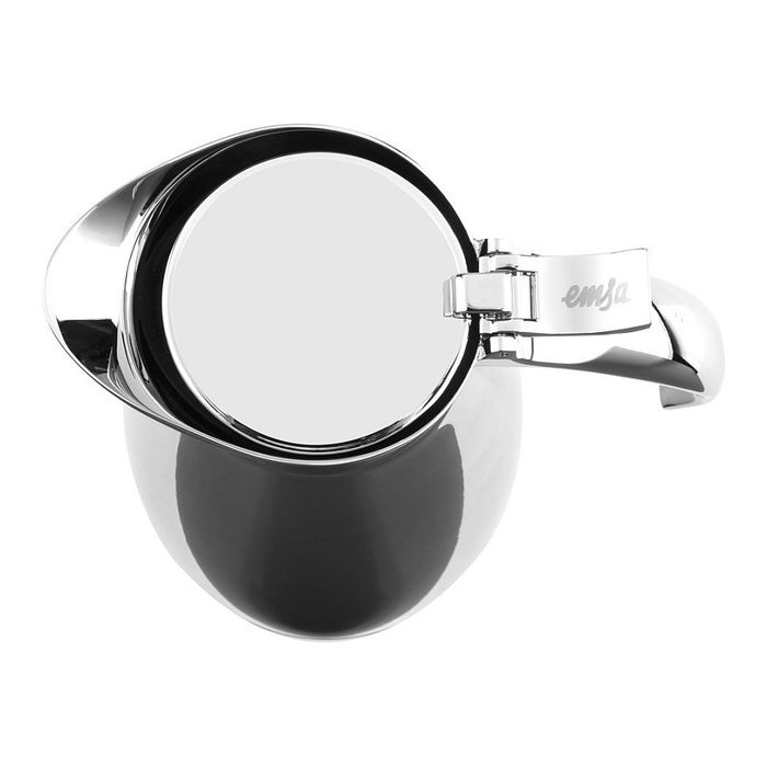 Emsa 502664 Eleganza Jarra Isotérmica 1.3L Acero Inoxidable Easy Open