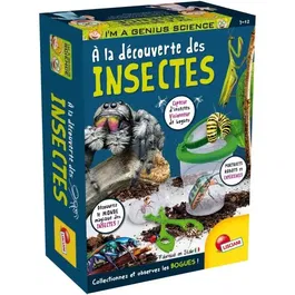 Lisciani Giochi Kit Científico Descubrimiento de Insectos - SOY UN GENIO DE BOLSILLO LIS8008324104963
