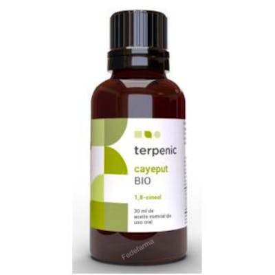 TERPENIC Aceite Esencial de Cajeput BIO 30 ml 100% Puro de Melaleuca cajuputii (1,8-Cineol) para Difusión, Tópico y Oral TERPENIC Aceite Esencial de Cajeput BIO 30 ml 100% Puro de Melaleuca cajuputii (1,8-Cineol) para Difusión, Tópico y Oral