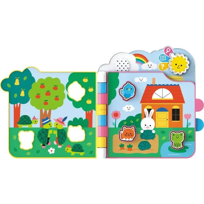Nathan NAT3701656100126 Libro Interactivo - Descubre Rimas y Cuentos Infantiles