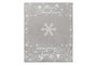 DKD Home Decor Manta de Poliéster y Algodón Gris 130x170x1 cm