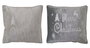DKD Home Decor Manta de Poliéster y Algodón Gris 130x170x1 cm