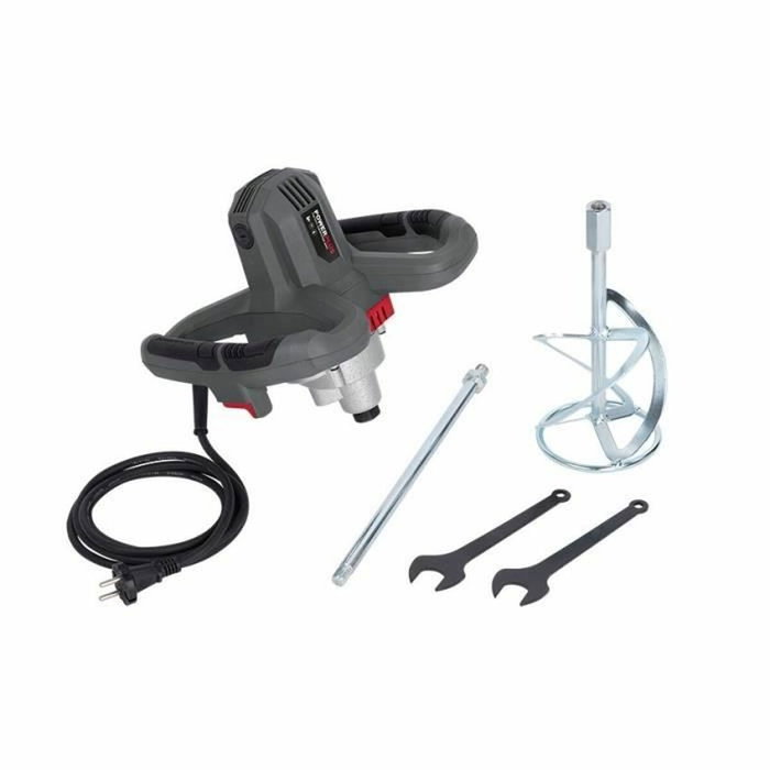 Powerplus Mezclador de concreto / pintura 1200 W con agitador de 120 mm