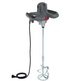 POWERPLUS Mezclador de concreto y pintura POWE80070, 1200 W con agitador de 120 mm