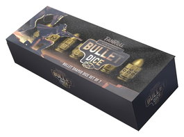 FanRoll Poly Pack de Dados Gunslinger (7) en Resina con Acabado Bronce