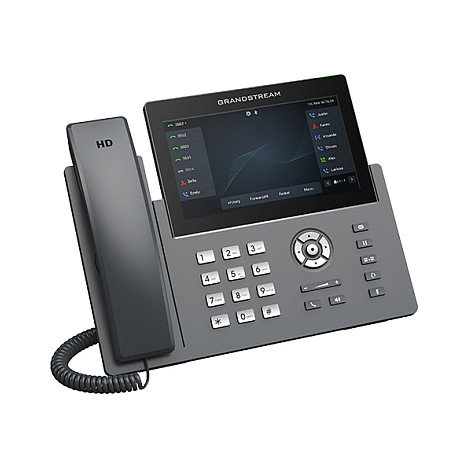 Grandstream GRP2670 Teléfono IP Profesional 12 Líneas Pantalla Táctil 7" WiFi Bluetooth Negro Grandstream GRP2670 Teléfono IP Profesional 12 Líneas Pantalla Táctil 7" WiFi Bluetooth Negro
