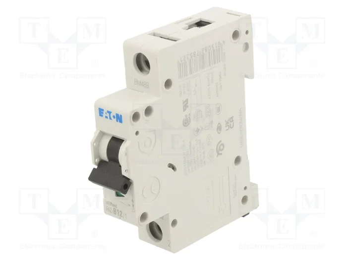 EATON ELECTRIC FAZ-B12/1 Interruptor magnetotérmico 12A 1P 15kA EATON ELECTRIC FAZ-B12/1 Interruptor magnetotérmico 12A 1P 15kA