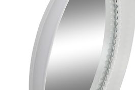 DKD Home Decor Espejo Blanco Metal 85.5 x 9.5 x 85.5 cm