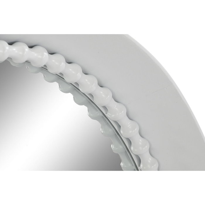 Espejo de pared Home ESPRIT Blanco Urbano 85,5 x 9,5 x 85,5 cm Espejo de pared Home ESPRIT Blanco Urbano 85,5 x 9,5 x 85,5 cm