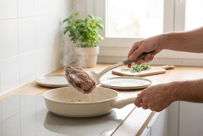 Quttin Espátula Ranurada de Cocina 32.5 cm