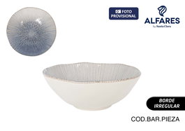 Miramar Iberica Bol 16 cm Mira Mar Brillo - Bol de Cerámica 16x6 cm 343 g (24 Unidades)
