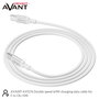 AVANT CONNECT Cable de Carga Rápida PD 60W, 1 Metro, USB A a USB C, Trenzado, para Móviles y Tablets